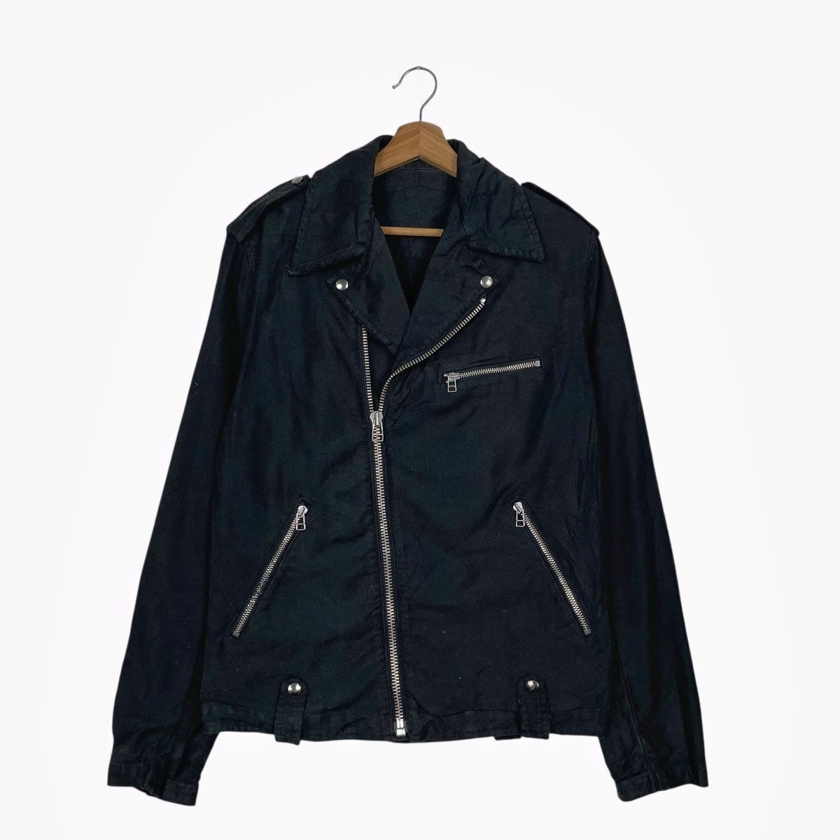 SHIPS Ships Double Colar Motorcycle Jacket Size US S / EU 44-46 / 1 - 1 Thumbnail