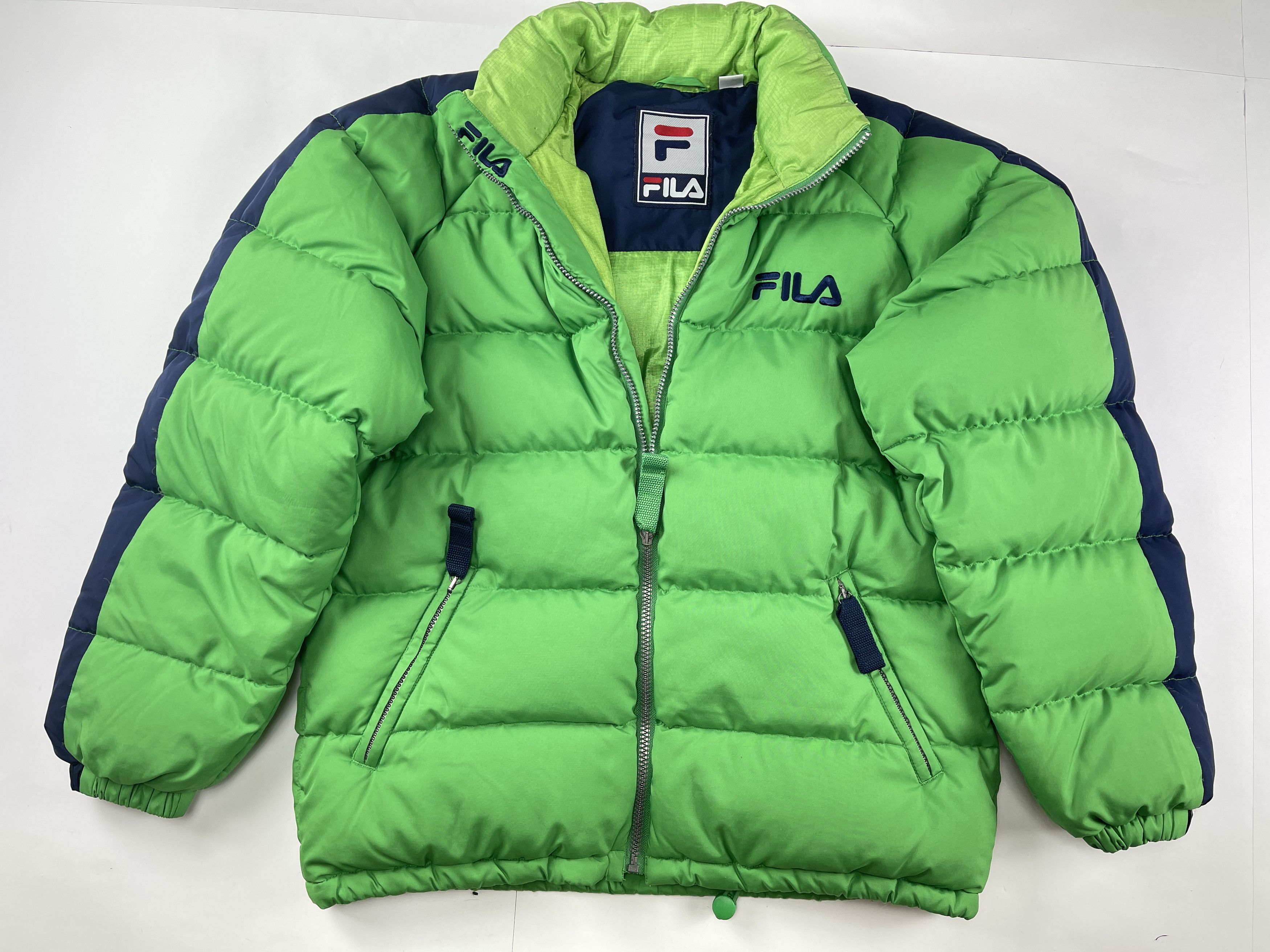 Fila Fila puffer jacket, 90s hip hop, 1990s skater Y2K size S Size US S / EU 44-46 / 1 - 1 Thumbnail