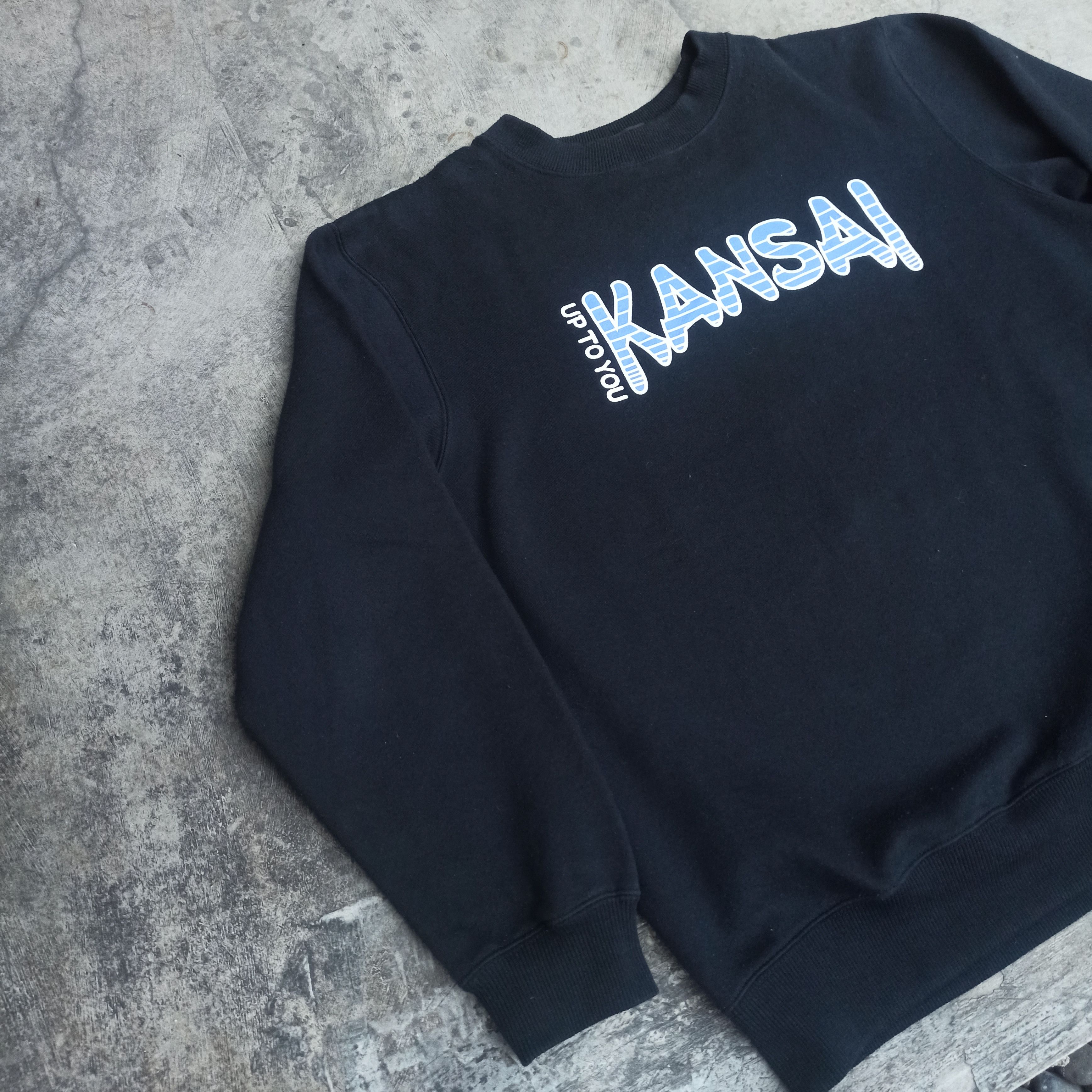 Kansai Yamamoto Kansai Spellout Logo Pullover Sweatshirt Size M / US 6-8 / IT 42-44 - 2 Thumbnail