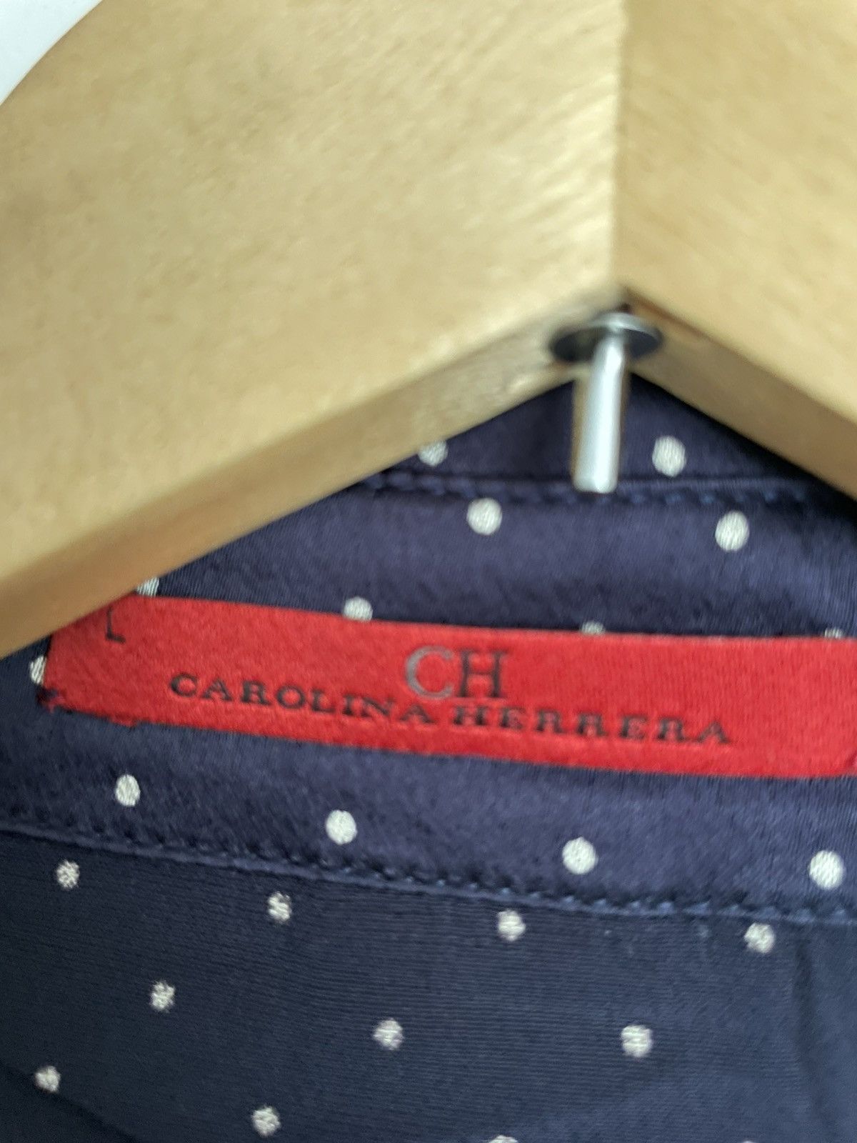 Carolina Herrera Carolina Herrera 2012 polka dot dress viscose L Size L / US 10 / IT 46 - 2 Thumbnail