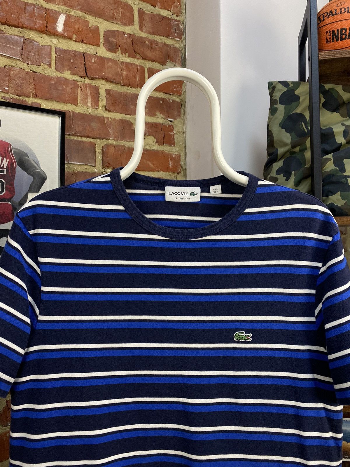 Lacoste Lacoste Striped T-Shirt Size US S / EU 44-46 / 1 - 2 Thumbnail