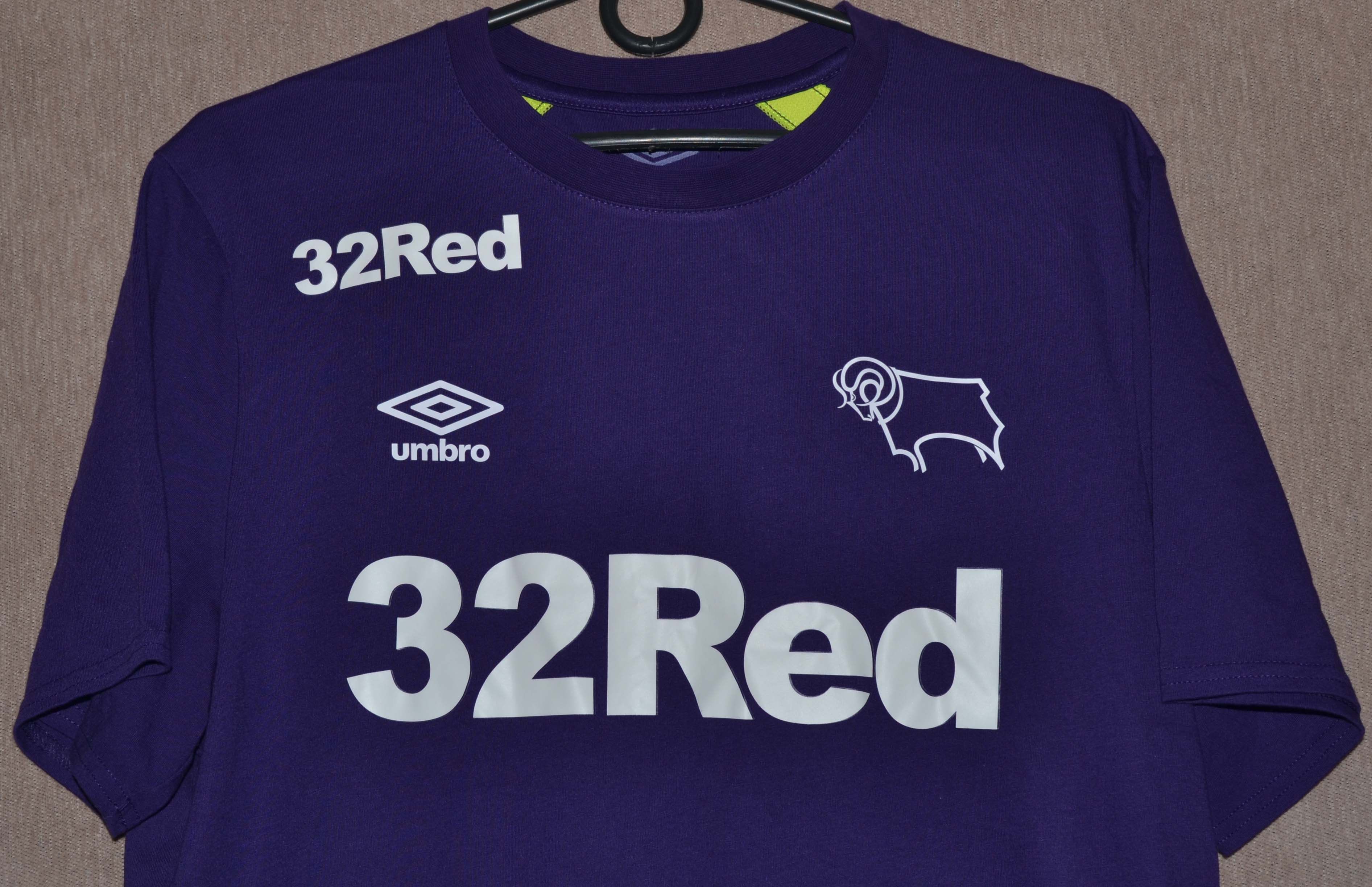 Umbro Derby County FC 2018 2019 Player Issue Training 7 UMBRO Size US L / EU 52-54 / 3 - 2 Thumbnail