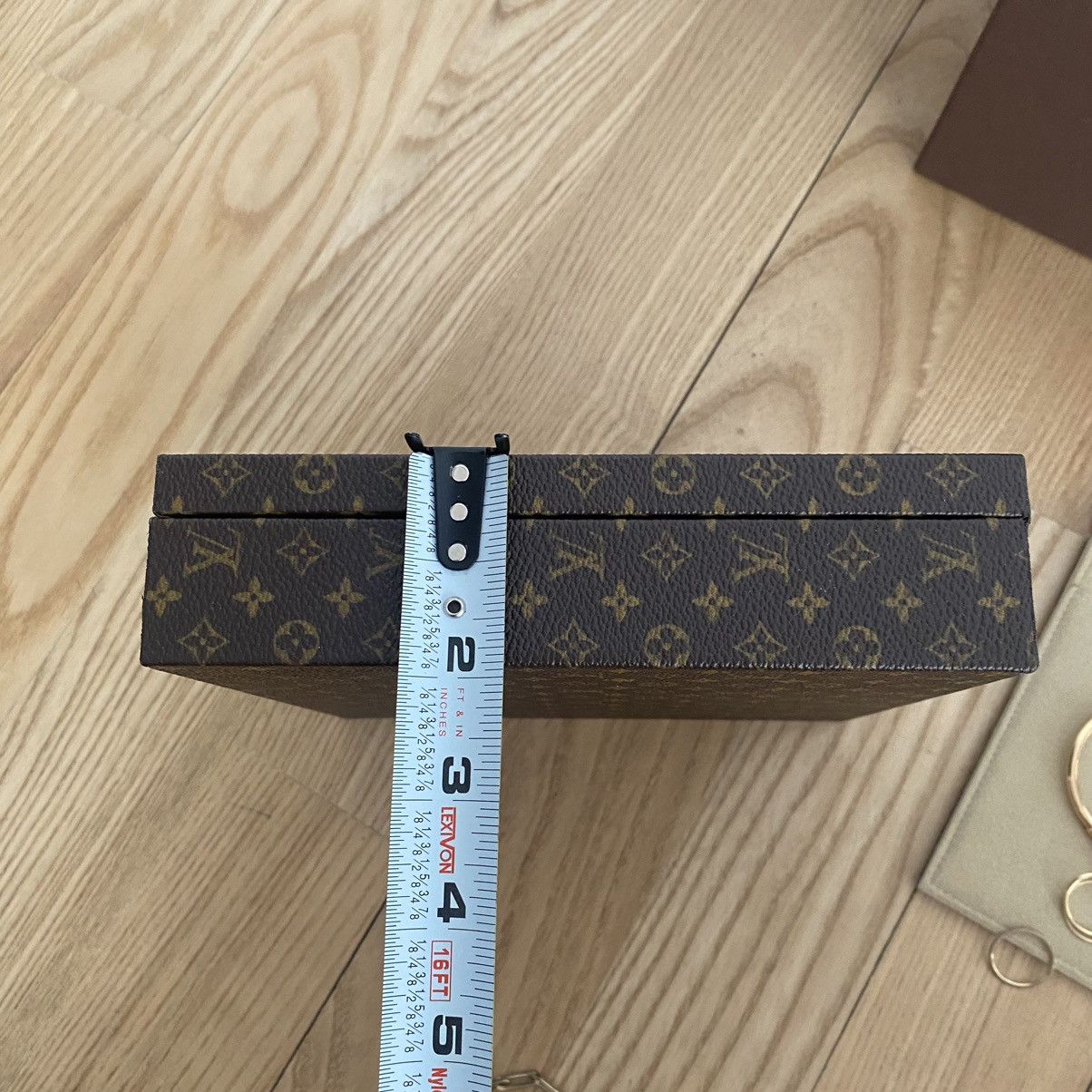 Louis Vuitton Louis Vuitton Jewelry Trunk Case Box Luggage Monogram Decor Size ONE SIZE - 18 Thumbnail