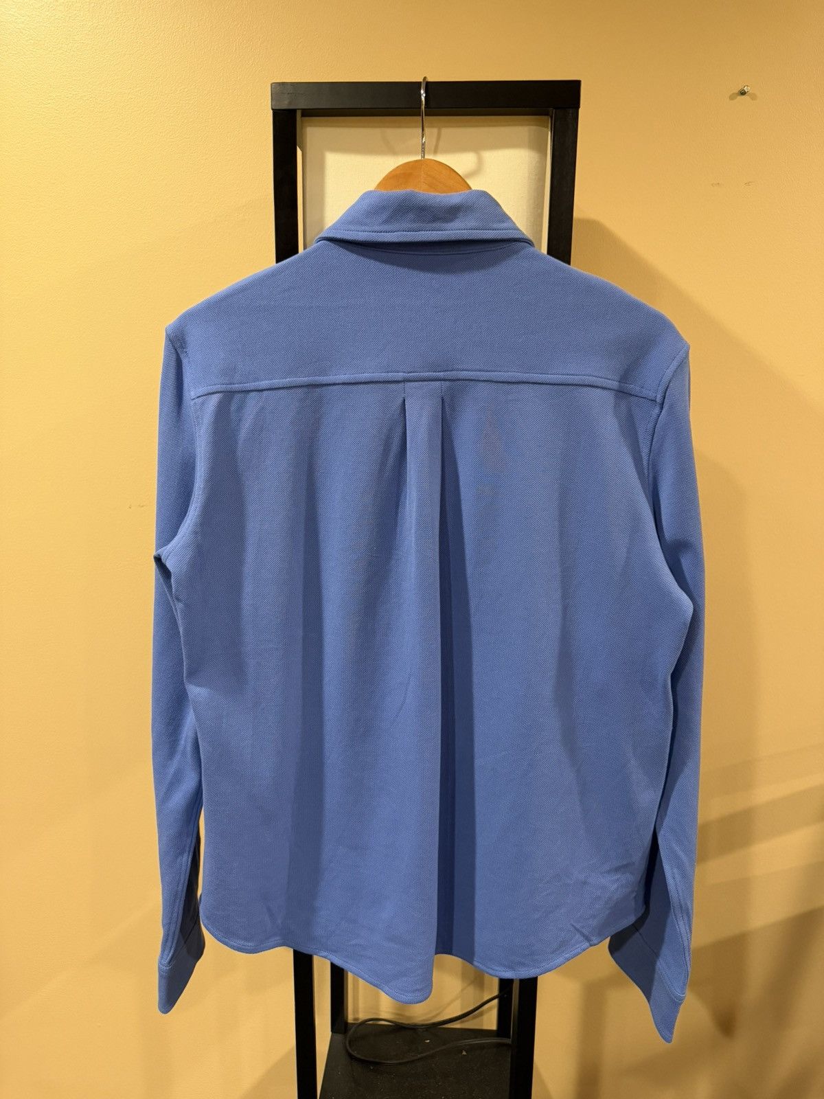 Miu Miu Miu Miu Cotton Pique Periwinkle Blue LS Button Up Shirt Size XS / US 0-2 / IT 36-38 - 4 Thumbnail
