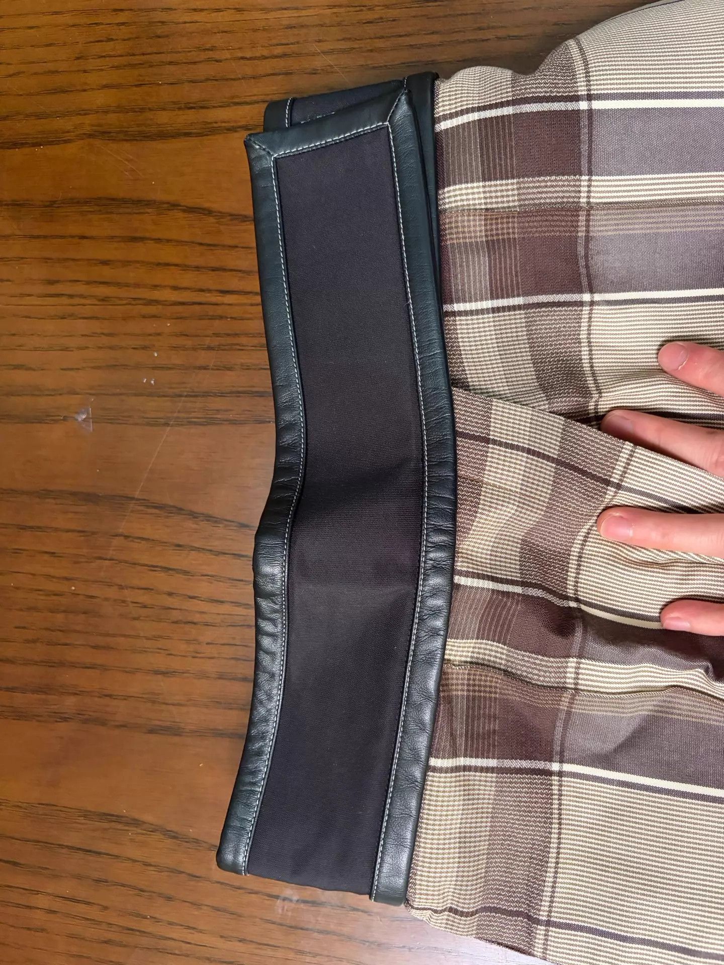 Celine Celine Classic Check Pants Size 34 Velcro Waist New Tried On Size 24" / US 00 / IT 34 - 2 Thumbnail