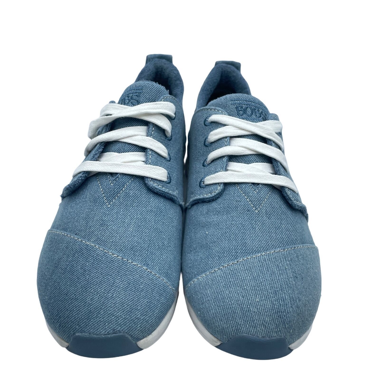 SKECHERS Bobs Skechers Phresh Denim Glory Canvas Blue Shoes Women 9.5 Size US 9.5 / IT 39.5 - 3 Thumbnail