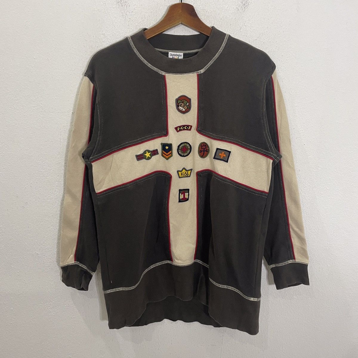 Japanese Brand × Jean Charles De Castelbajac Vintage Castelbajac Kids Sweatshirt Size US XS / EU 42 / 0 - 1 Thumbnail