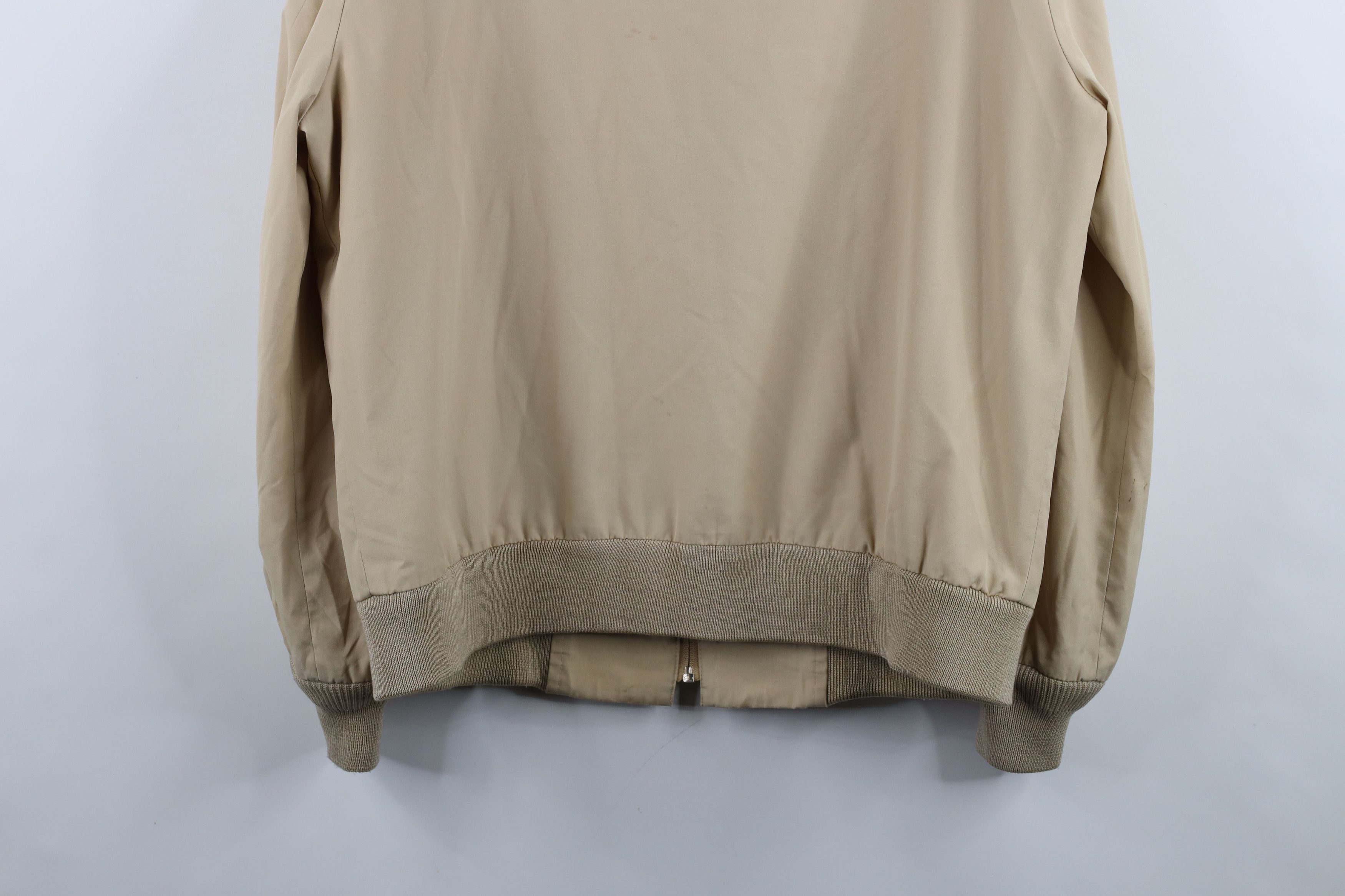 Vintage Vintage 70s Streetwear Cafe Racer Bomber Jacket Beige Size US XL / EU 56 / 4 - 16 Thumbnail