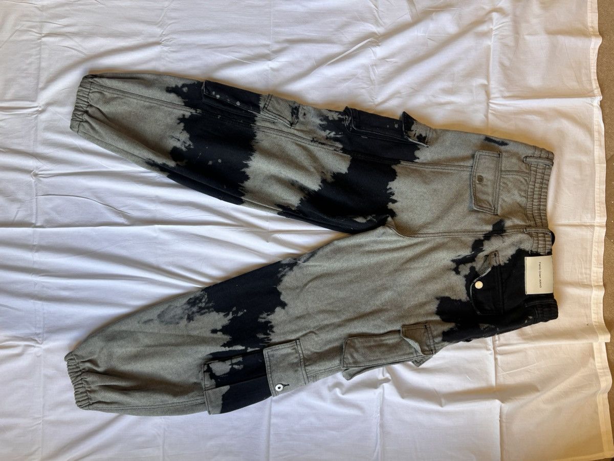 Feng Chen Wang Feng Chen Wang Denim Cargo Pants Size US 31 - 2 Thumbnail