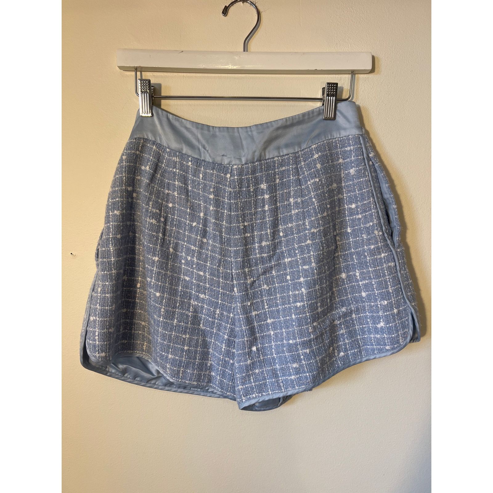 Emporio Armani RTR Emporio Armani Sz 44 / Large Blue Boucle Pull-On Shorts Size 34" / US 12 / IT 48 - 7 Thumbnail