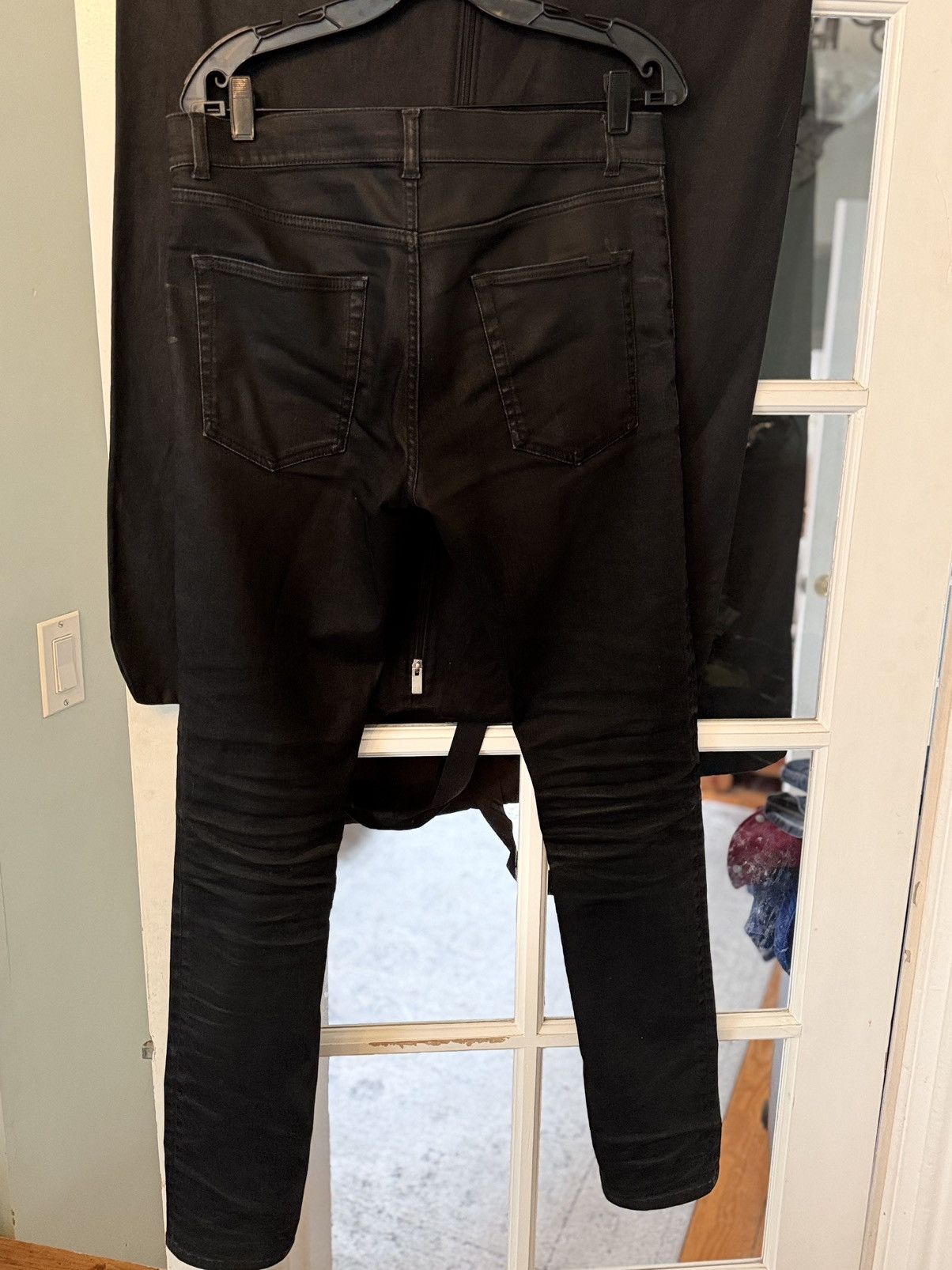 Saint Laurent Paris Saint Laurent D24 mid rise denim slightly waxed 32x34 Size US 32 / EU 48 - 3 Thumbnail