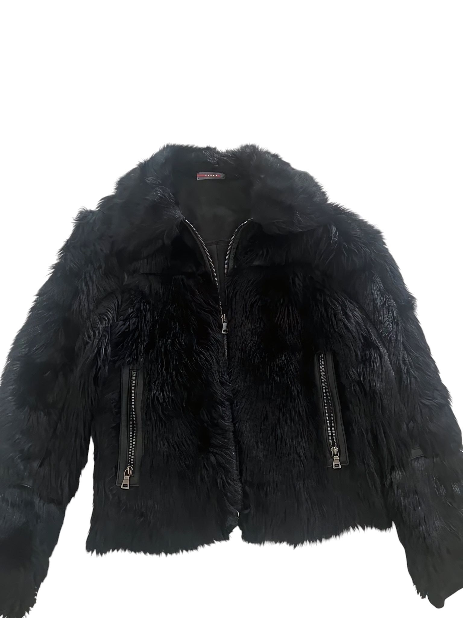Prada F/W 1999 FULL SHEEP FUR JACKET Size M / US 6-8 / IT 42-44 - 1 Thumbnail