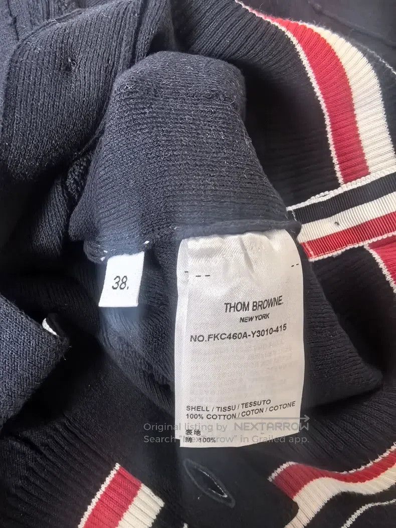 Thom Browne Thom Browne Striped knit cardigan in deep blue Size XS / US 0-2 / IT 36-38 - 6 Thumbnail