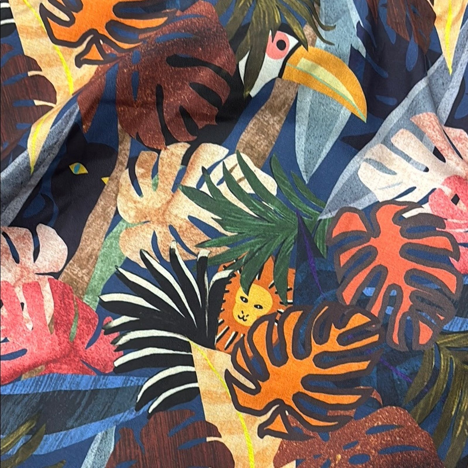 Other NWT Van Laack Vibrant Jungle Print Mens Swim Trunks Size XXL Size US 44 / EU 60 - 6 Thumbnail