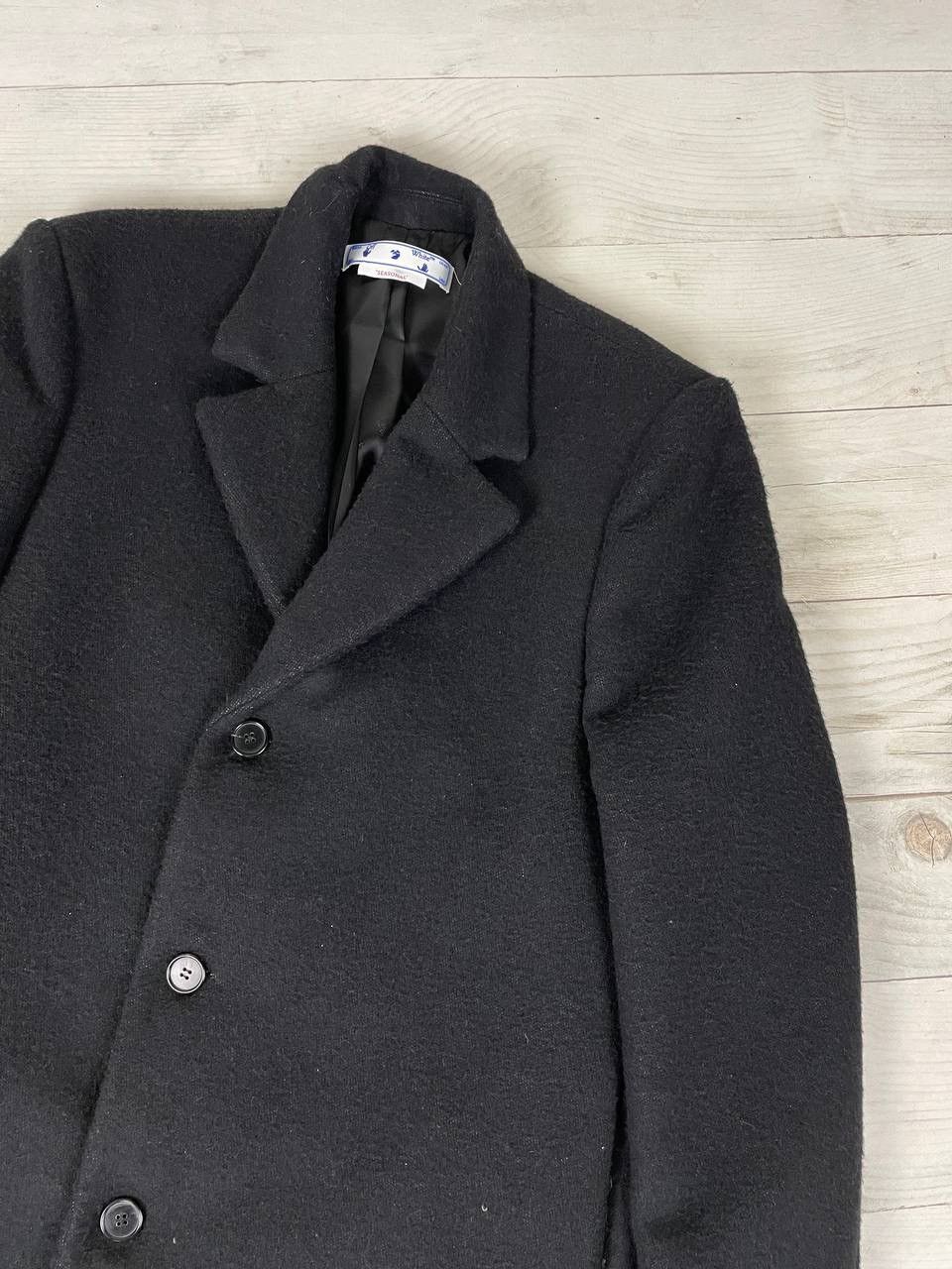 Off-White Off White Coat Wool Pattern Graffiti Size US M / EU 48-50 / 2 - 5 Thumbnail