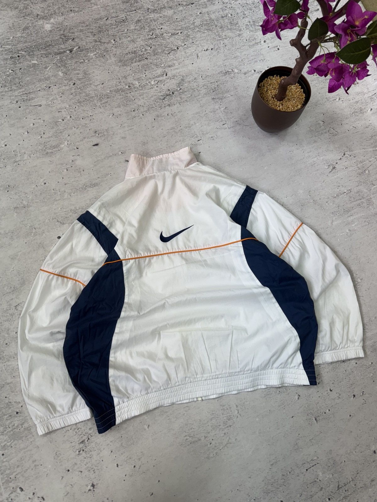 Nike × Vintage NIKE VINTAGE BASIC LOGO OVERSIZE BAGGY LIGHT JACKET Size US L / EU 52-54 / 3 - 2 Thumbnail