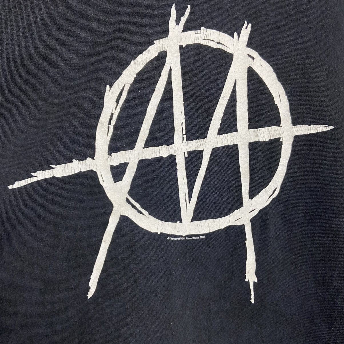 Band Tees Vintage Y2K Ministry Band Tee / Parody Anarchy T-Shirt Size US L / EU 52-54 / 3 - 2 Thumbnail