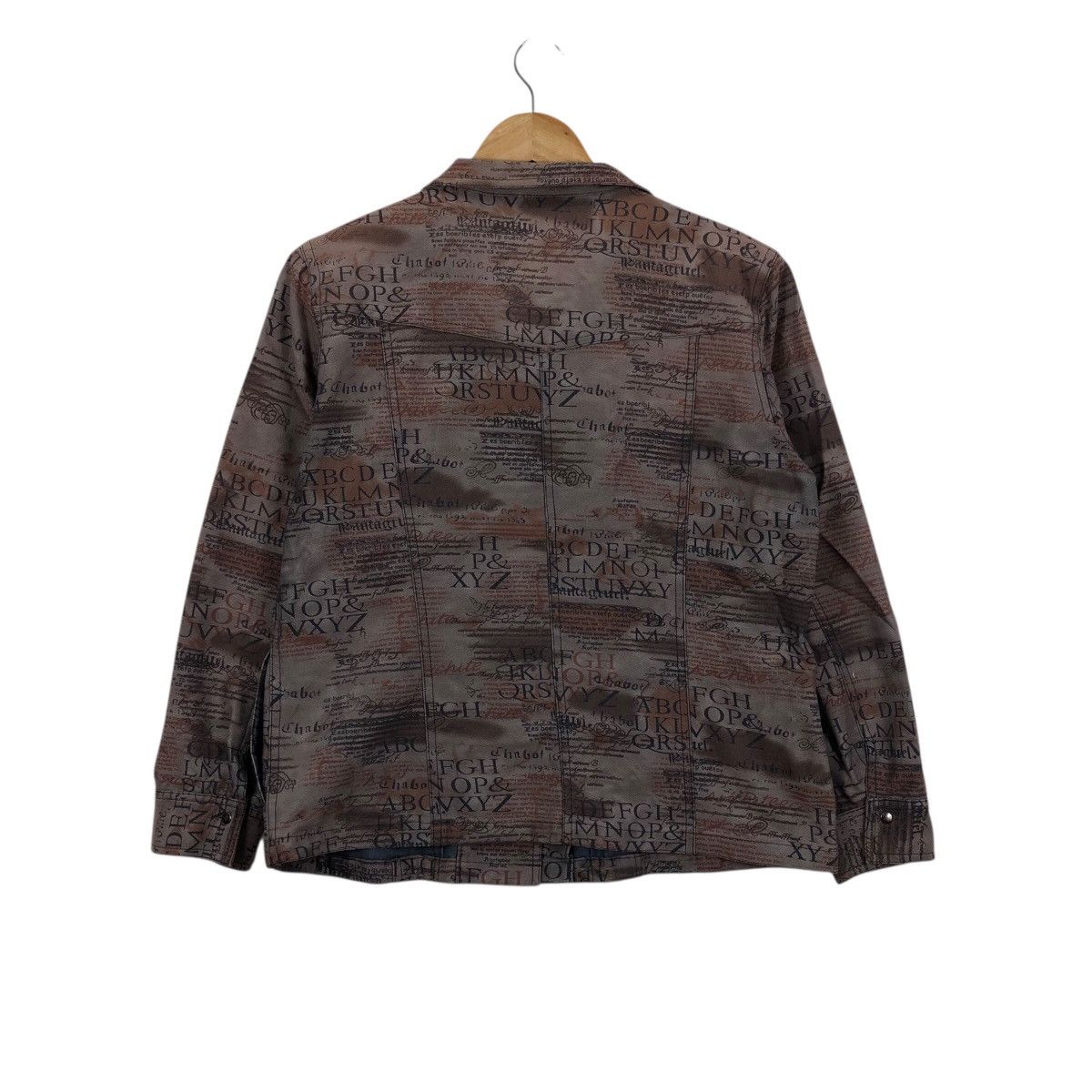 Vintage Vintage CHARDONNE ARTWORK Alphabet Seditionaries Jacket Size M / US 6-8 / IT 42-44 - 4 Thumbnail