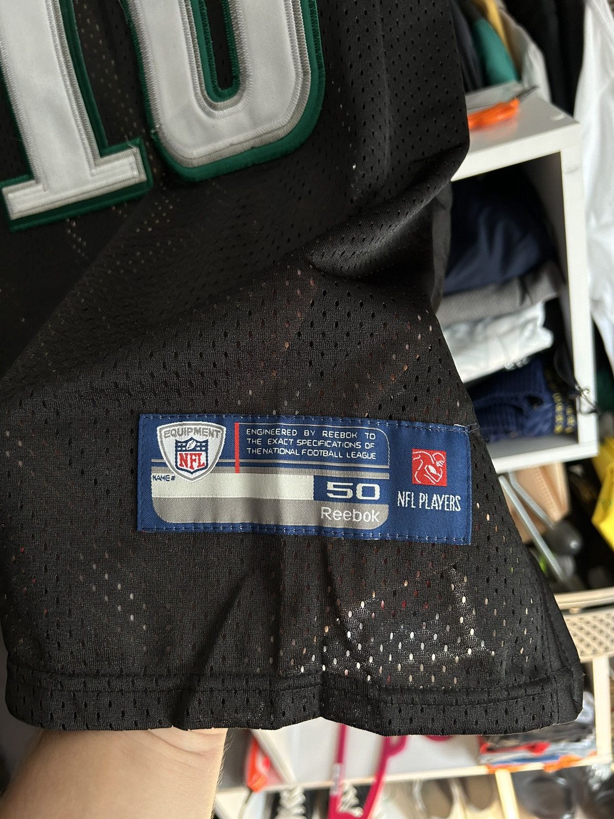 NFL Reebok NFL Philadelphia Eagles Jersey – Jackson #10 Size US L / EU 52-54 / 3 - 9 Thumbnail