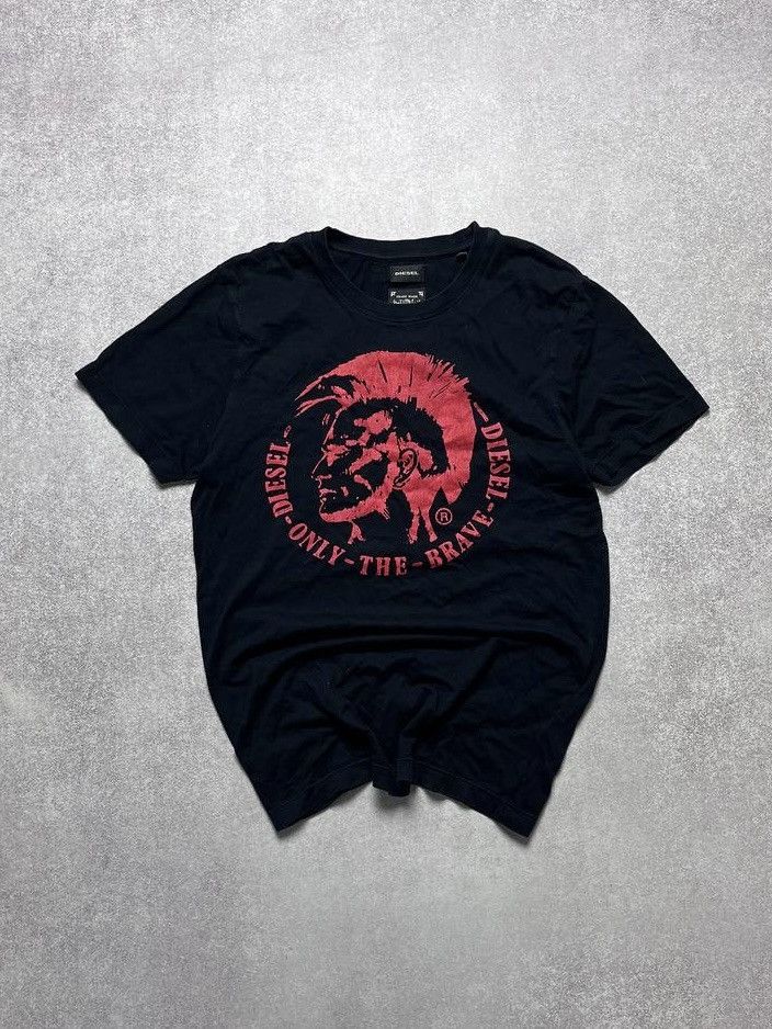 Diesel VINTAGE DIESEL BIG LOGO ONLY THE BRAVE T-SHIRT M Size US M / EU 48-50 / 2 - 1 Thumbnail
