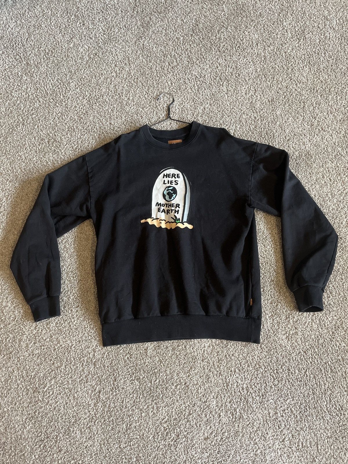 GOLF “Here buy Lies Mother Earth” Crewneck