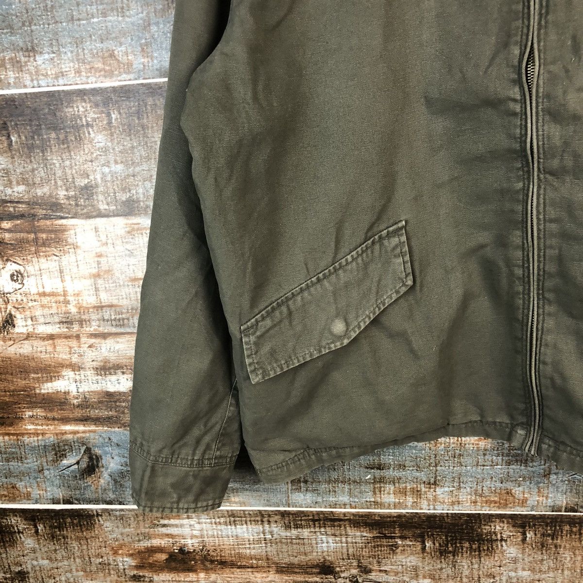 Other United Green military Bombers Jacket #A2197 Size US L / EU 52-54 / 3 - 7 Thumbnail