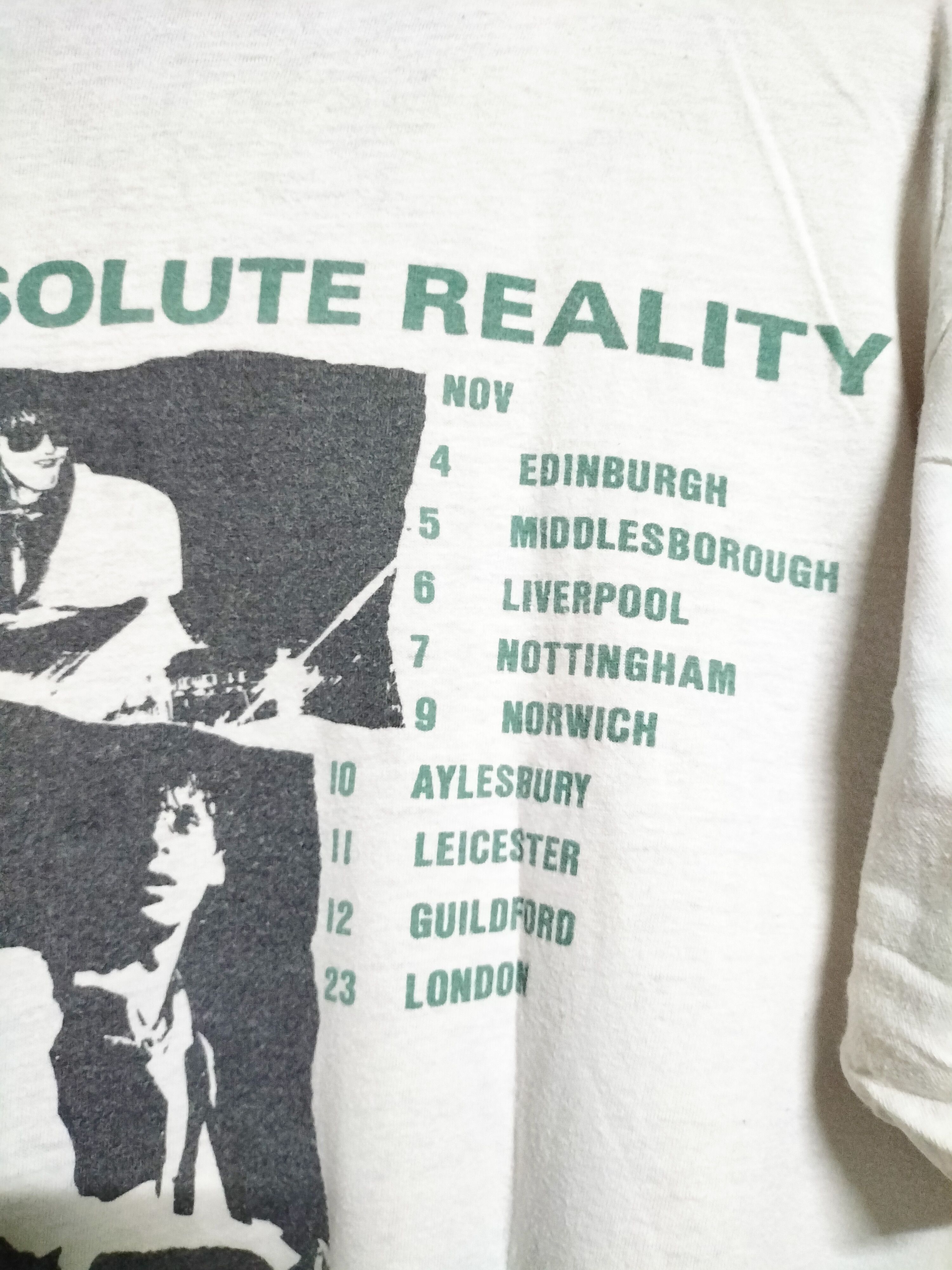 Band Tees 80s The Alarm UK Post Punk Rock Band Size US L / EU 52-54 / 3 - 6 Thumbnail