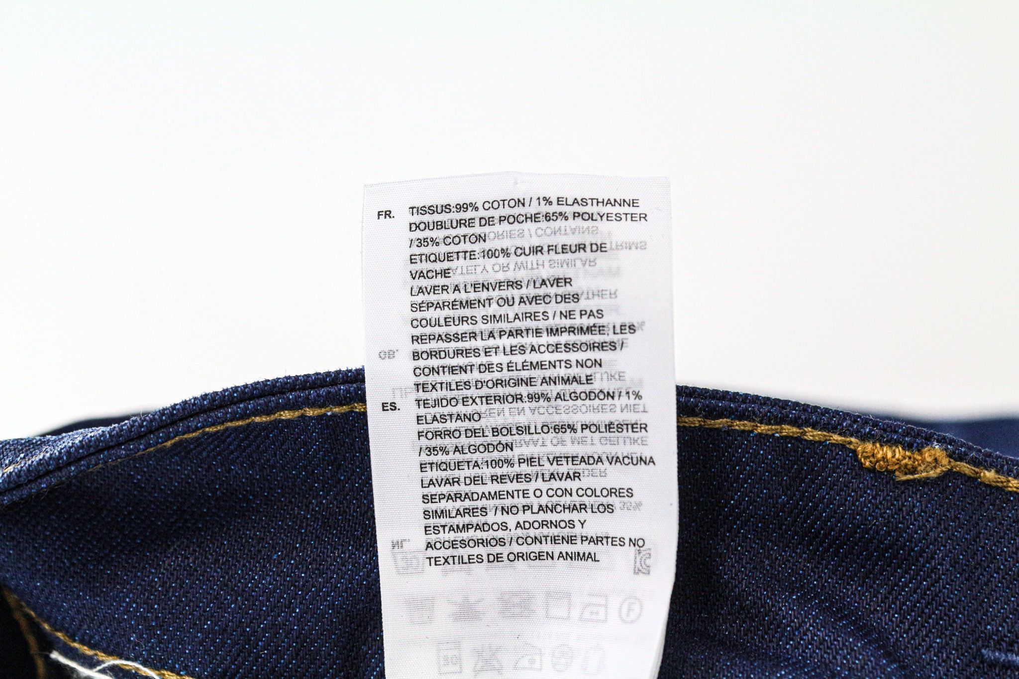 G-Star W28/L32 Dark Blue Tapered Stretch Jeans 74592 Size US 28 / EU 44 - 7 Thumbnail