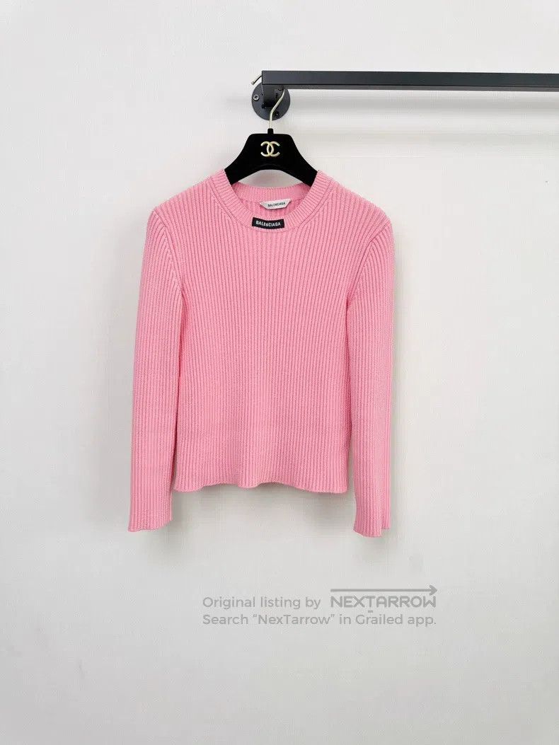Balenciaga Balenciaga Slim Fit Sweater Size US S / EU 44-46 / 1 - 1 Thumbnail