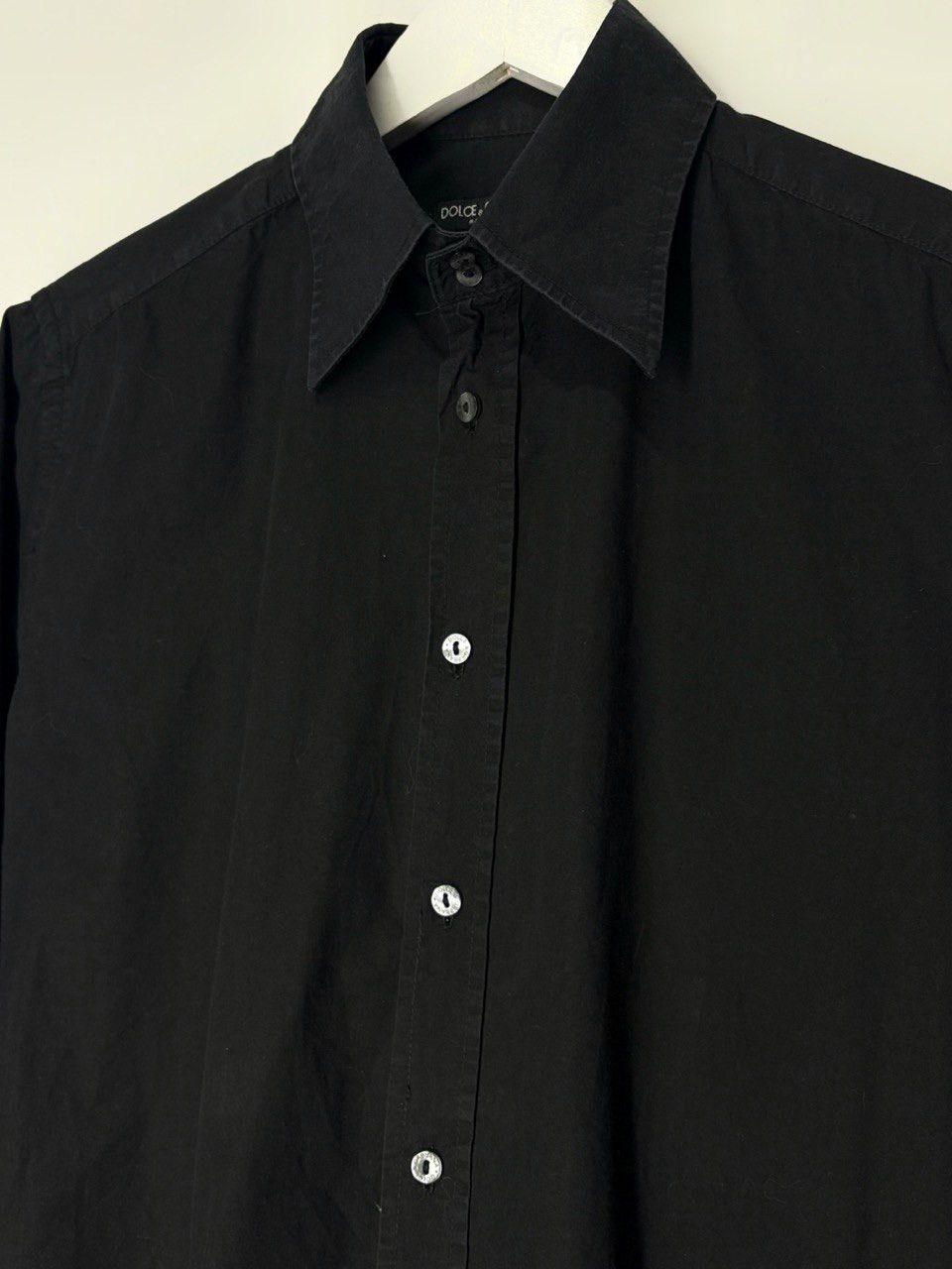 Dolce & Gabbana Dolce&Gabbana Gold Collection Black Button Up Shirt Size US L / EU 52-54 / 3 - 3 Thumbnail