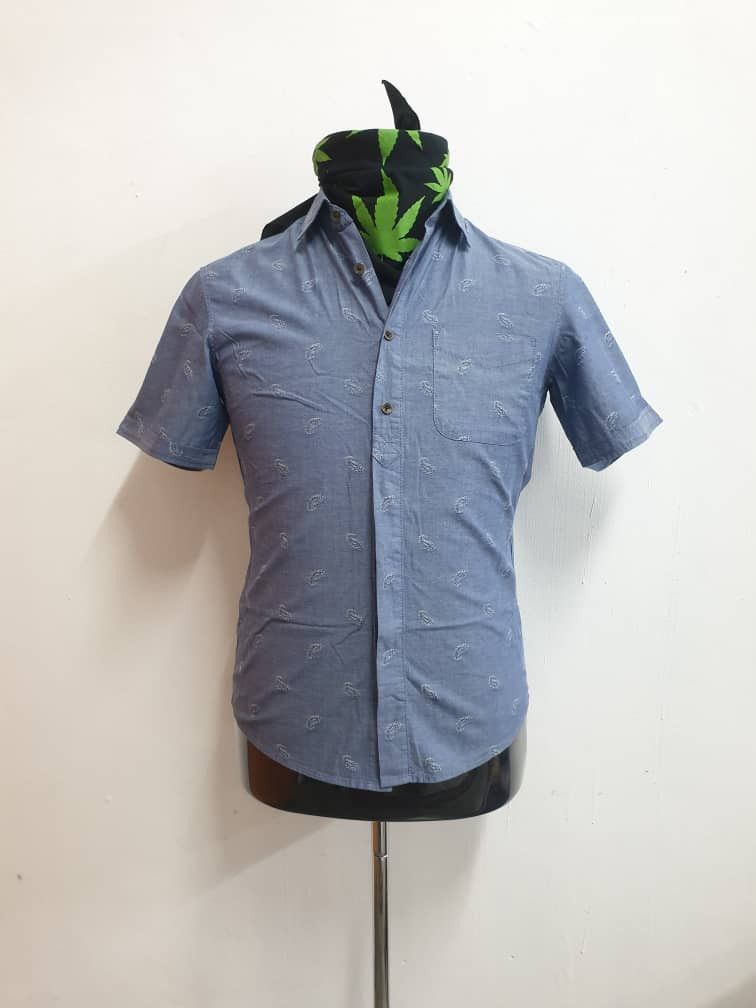 Issey Miyake A.v.v Homme Issey Miyake Japanese brand chambray Size US M / EU 48-50 / 2 - 1 Thumbnail