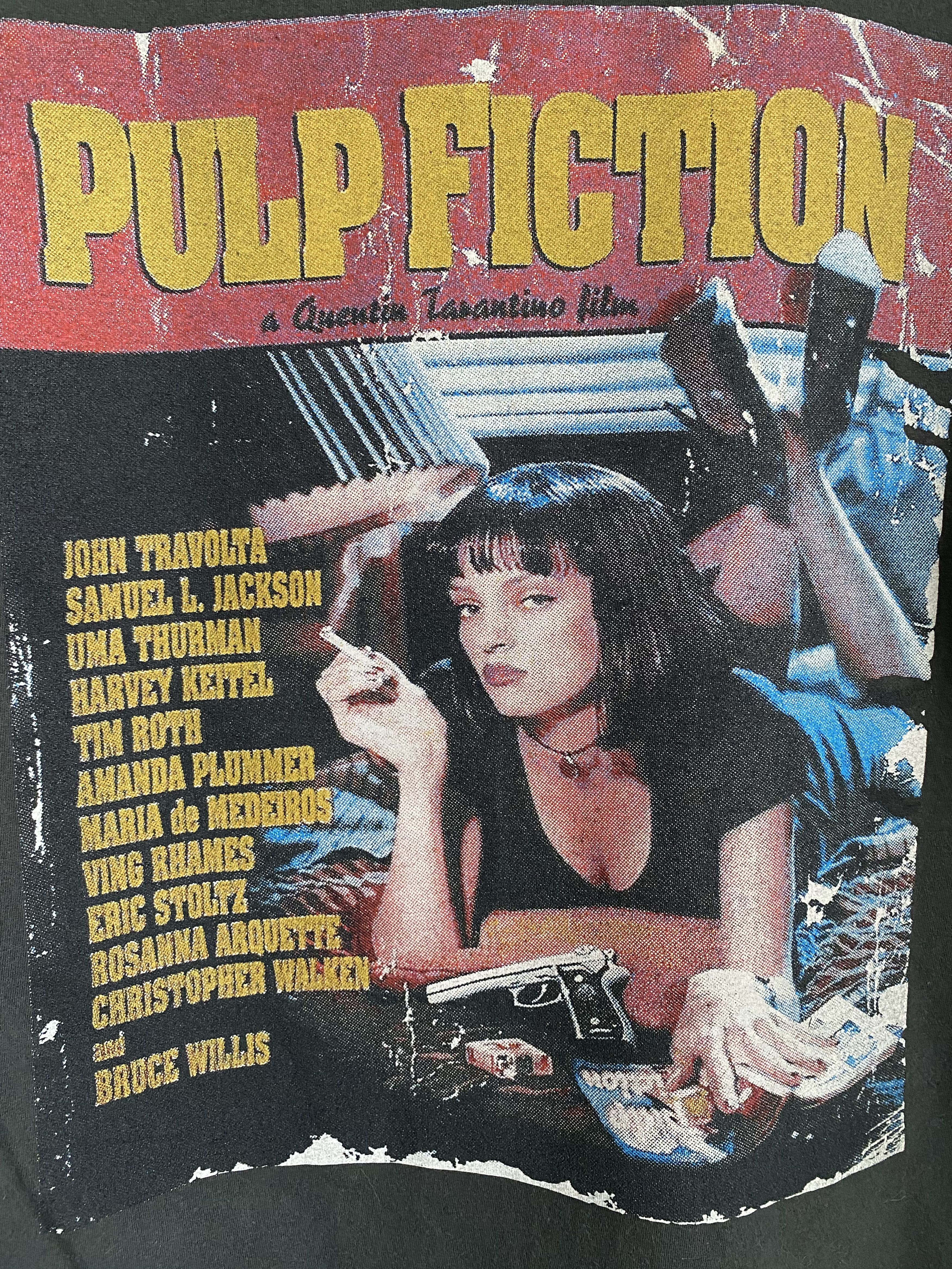 Vintage Vintage 90s Pulp Fiction movie Tarantino t-shirt Size US L / EU 52-54 / 3 - 2 Thumbnail