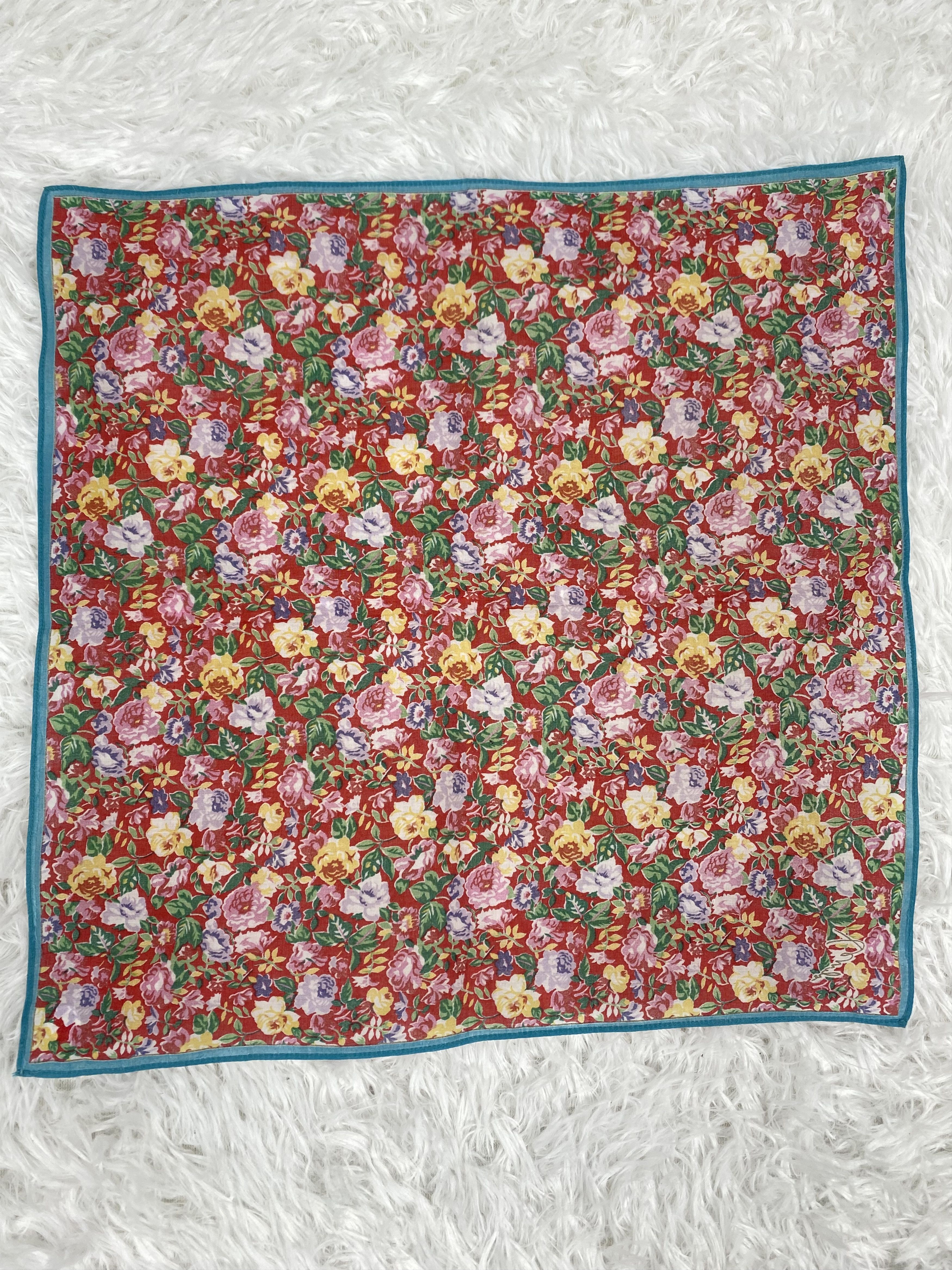 Kenzo Vintage Kenzo Handkerchief Neckerchief PH0418 Size ONE SIZE - 4 Thumbnail