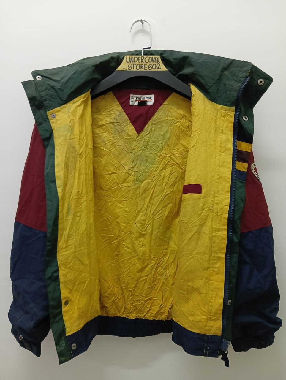 Renoma Best offer 🔥Vintage 90s UP RENOMA Blok Colour Medium Size Size US M / EU 48-50 / 2 - 3 Thumbnail