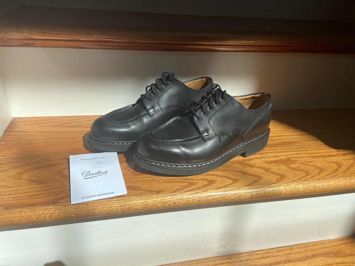 image of Paraboot Chambord Black/noir Us8/uk7, Men's