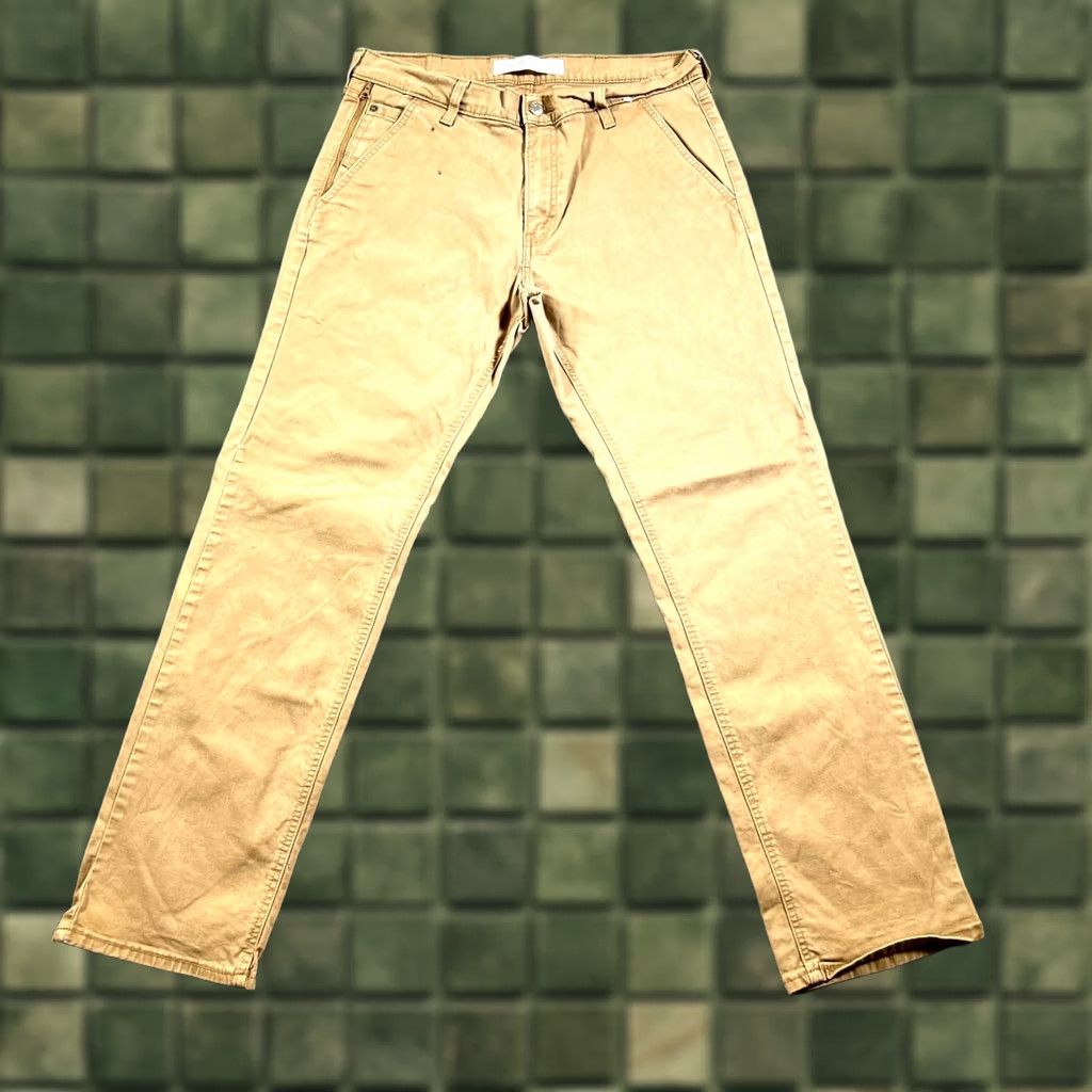 Levi's Levi's Signature S67 Athletic Pants Men's 34x34 Tan Straight Leg Chino Pants Size US 34 / EU 50 - 1 Thumbnail