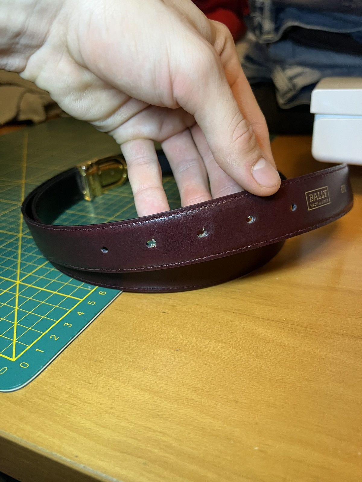Bally Bally leather reversible belt Size ONE SIZE - 8 Thumbnail
