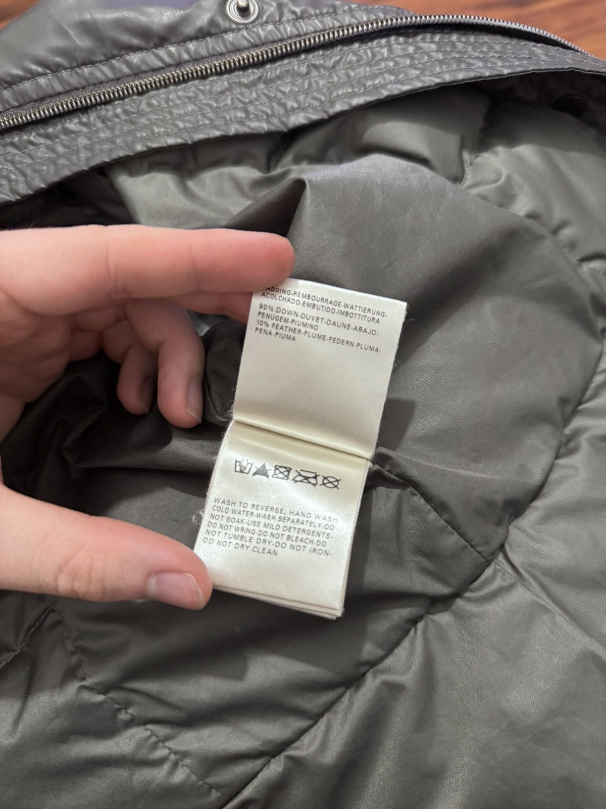Belstaff Rare Belstaff Down Puffer Jacket Silver Label 42 Gray Hyoe Size M / US 6-8 / IT 42-44 - 16 Thumbnail