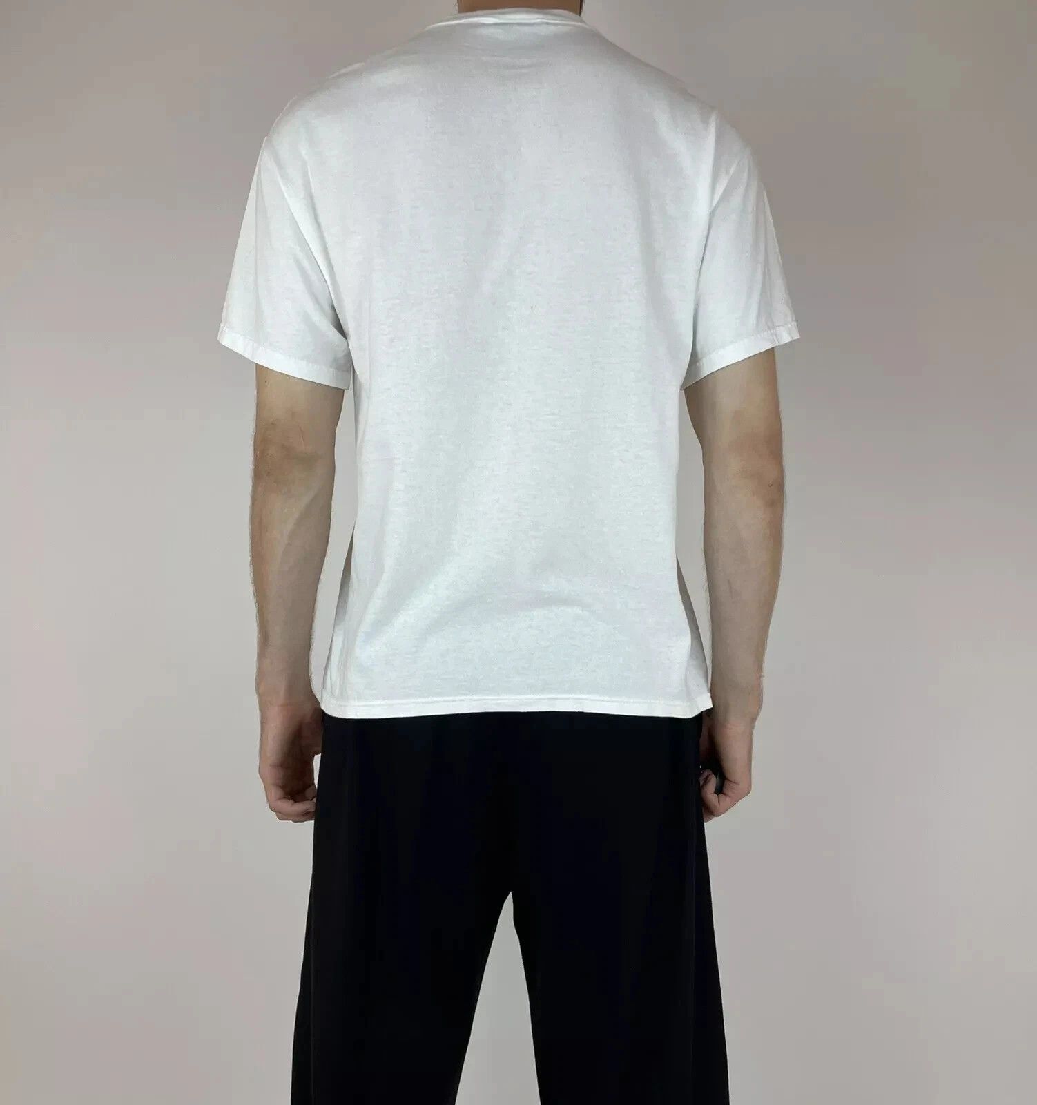 Nike VINTAGE NIKE 2000s T-SHIRT MENS CETRE LOGO SWOOSH BLOKE Size US L / EU 52-54 / 3 - 2 Thumbnail