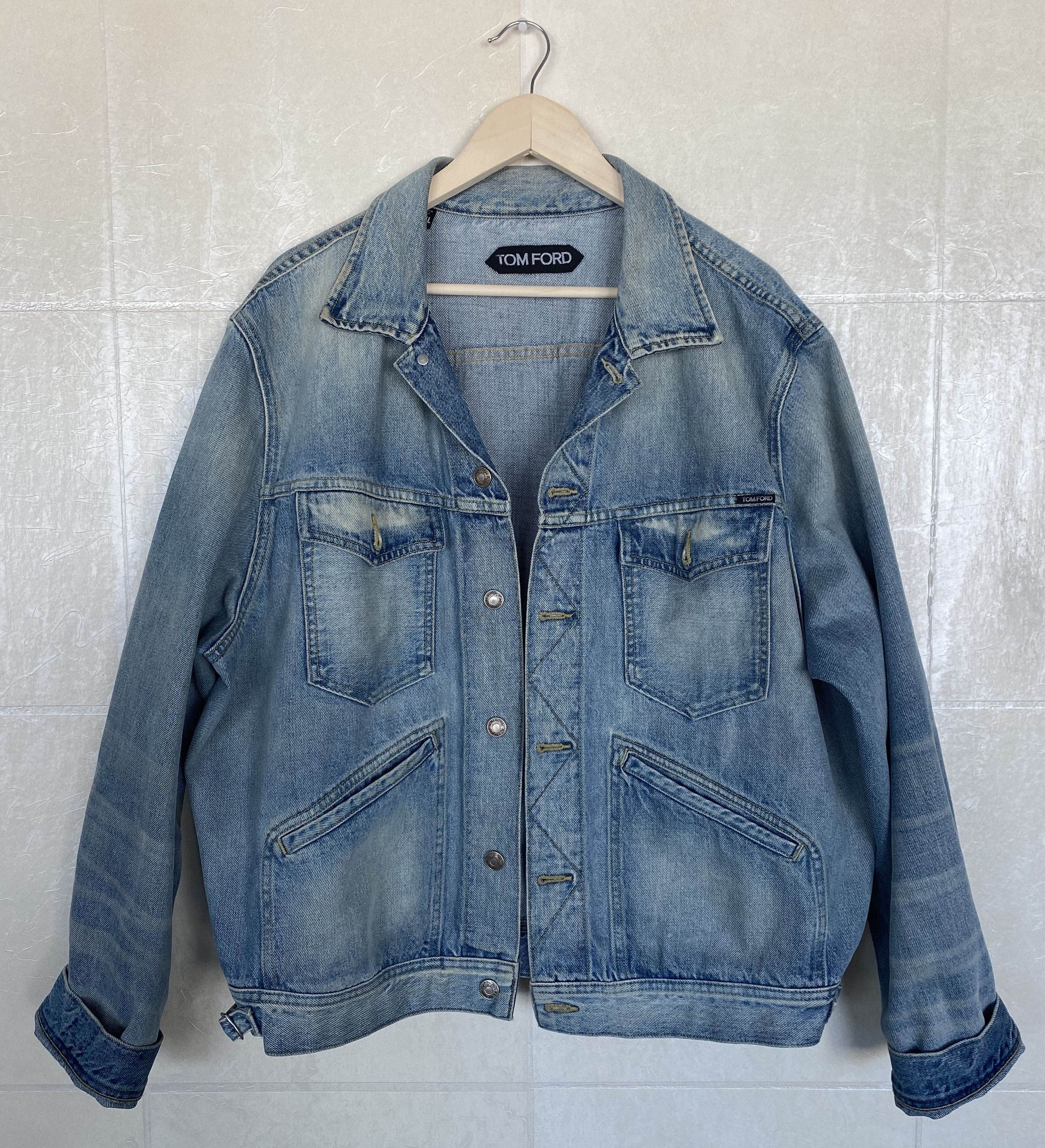 Tom Ford Tom Ford Denim Jacket Size US XXL / EU 58 / 5 - 1 Thumbnail