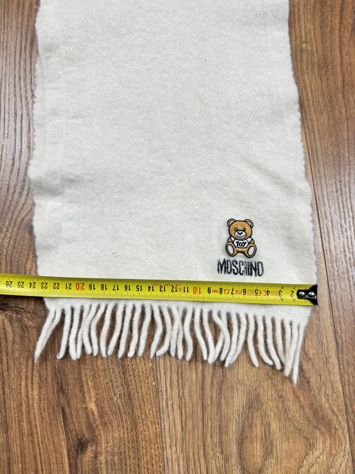 Moschino Vintage wool scarf Moschino Bear original luxury item Size ONE SIZE - 3 Thumbnail