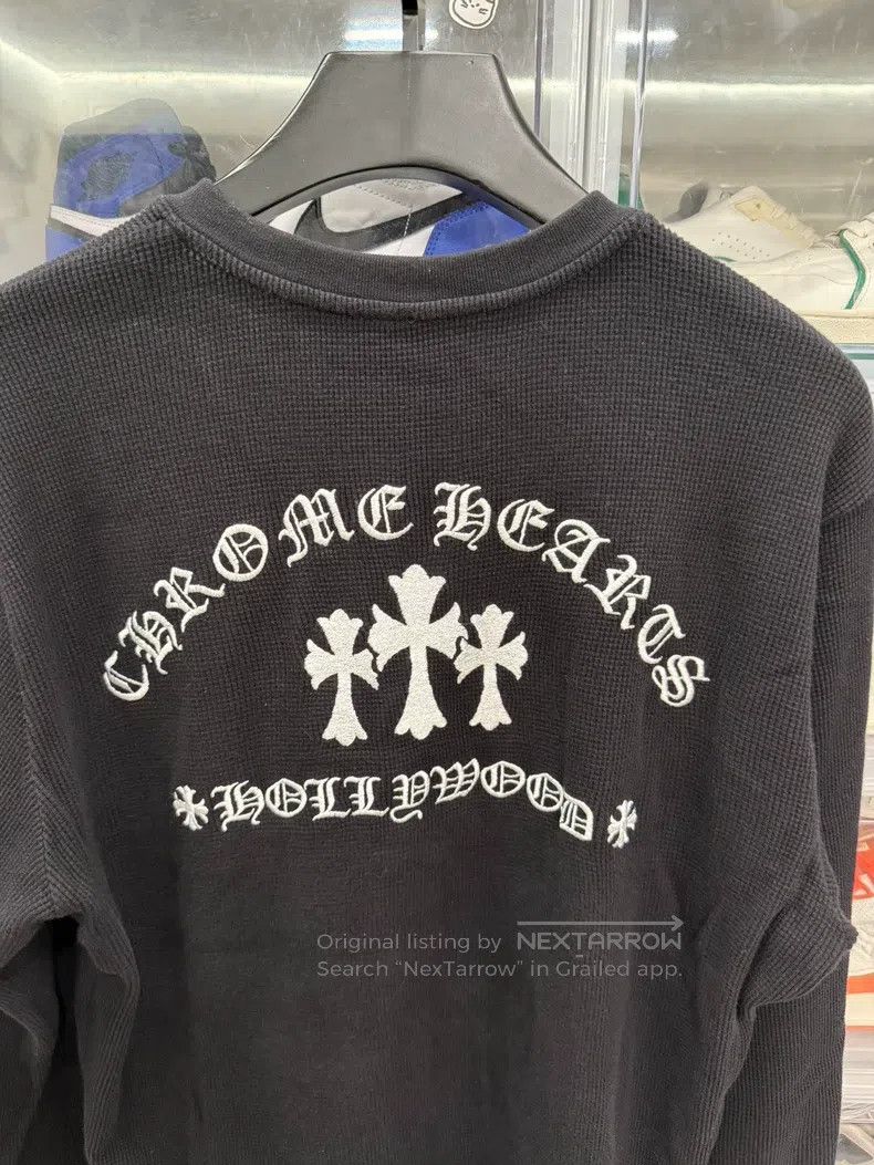 Chrome Hearts CHROME HEARTS Size L Silver buckle Henry collar three cross Size US L / EU 52-54 / 3 - 4 Thumbnail