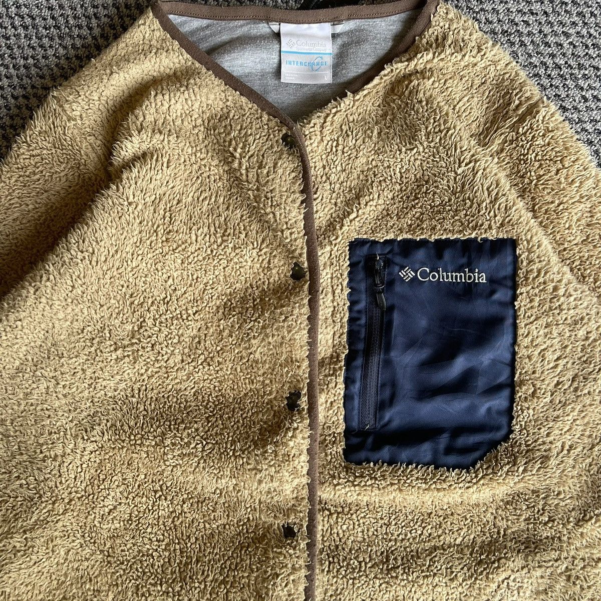 Columbia Colombia Interchange Fleece Sweater Size S to M Size L / US 10 / IT 46 - 2 Thumbnail