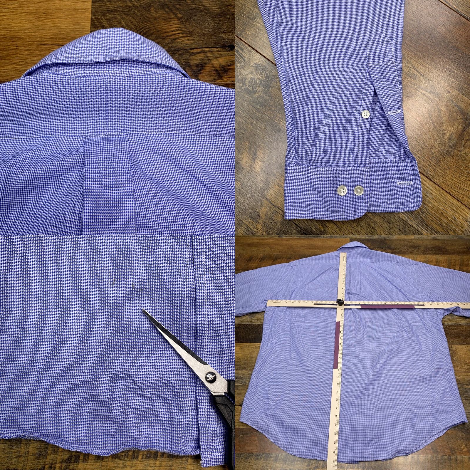 Ralph Lauren Ralph Lauren Shirt Adult 16.5 Blue Plaid Button Up Mens Size US XL / EU 56 / 4 - 8 Thumbnail