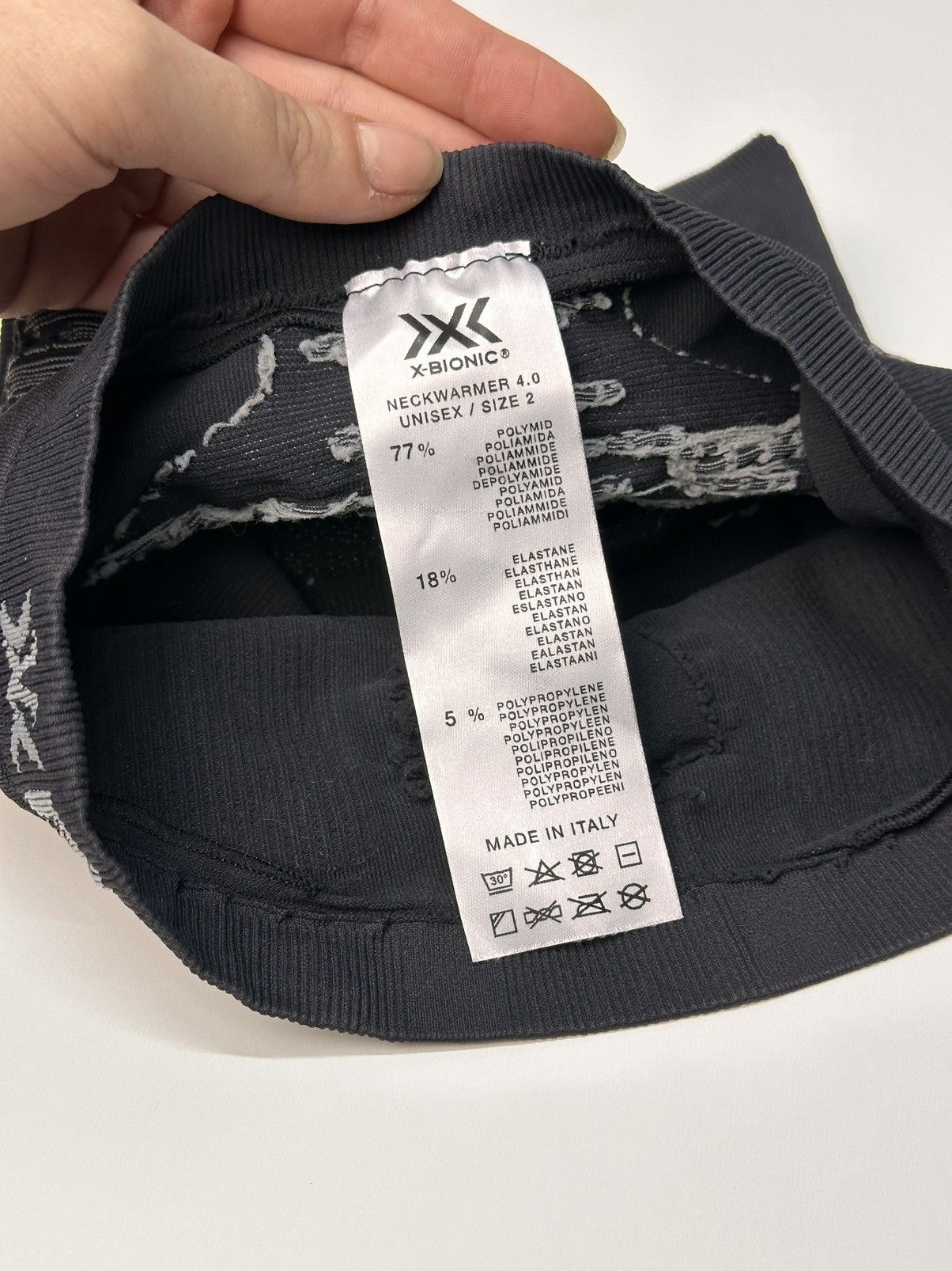 Rapha X-Bionic Thermal Balaclava Black Techwear Futuristic Mask Size ONE SIZE - 12 Thumbnail