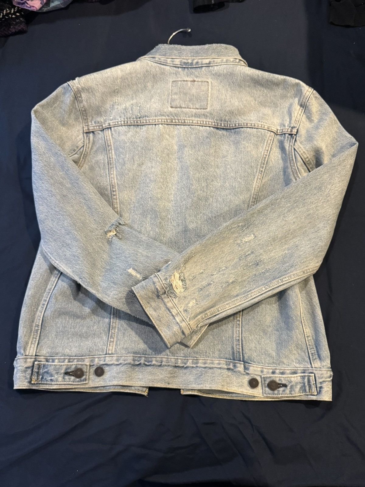 Levi's Levis Denim Trucker Jacket Size US L / EU 52-54 / 3 - 2 Thumbnail