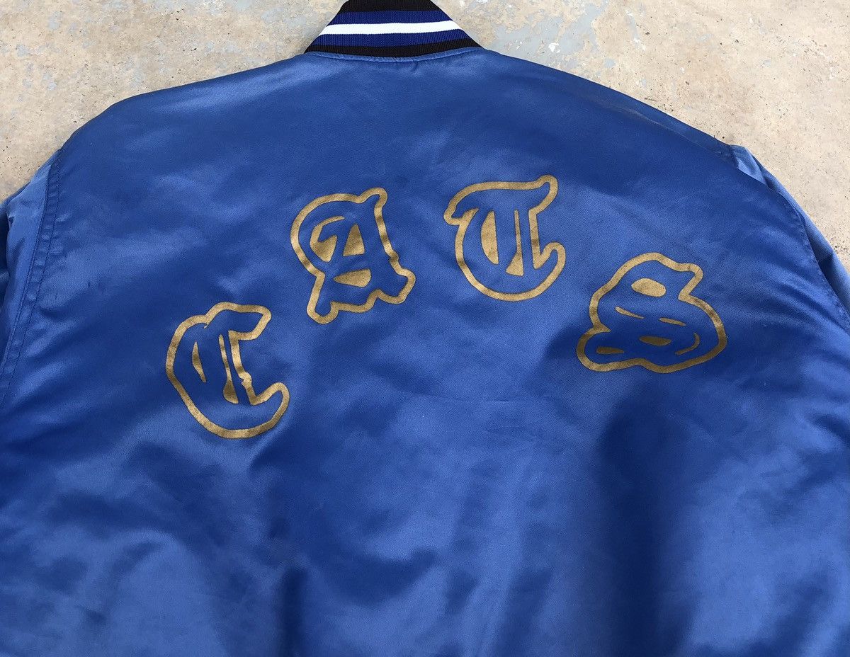 Vintage Vintage 80s 90s Mr.Moval Satin Varsity Jacket Size US L / EU 52-54 / 3 - 11 Thumbnail