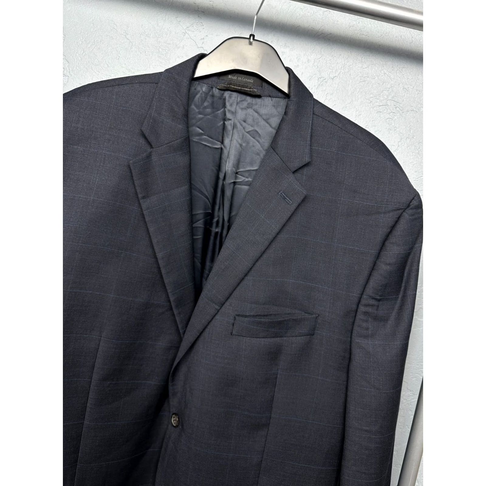 Polo Ralph Lauren Polo Ralph Lauren Vintage Blazer Jacket Wool Mens XXL Blue 2XL Check Wool Blazer Mens Size US XXL / EU 58 / 5 - 2 Thumbnail