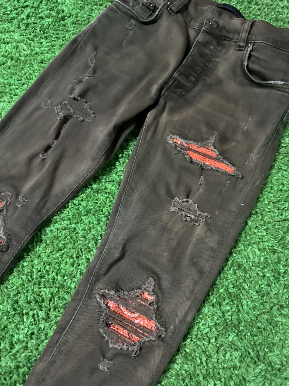 Amiri Amiri mx1 Bandana Patch Size US 28 / EU 44 - 2 Thumbnail