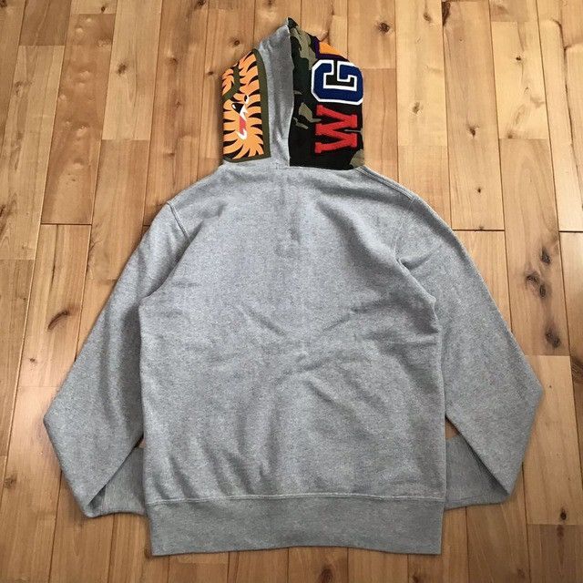 Bape × Nigo BAPE woodland camo Shark full zip hoodie a bathing ape NIGO Size US M / EU 48-50 / 2 - 2 Thumbnail